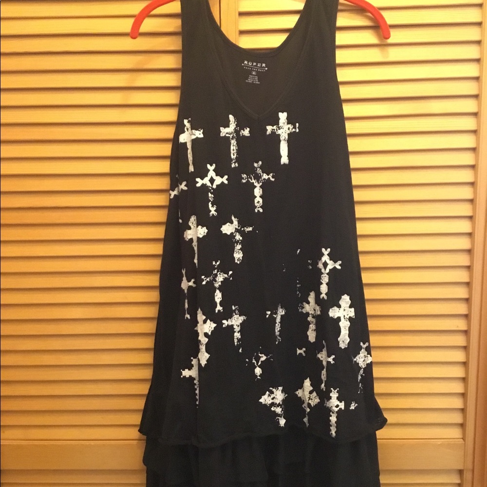 Black summer dress
